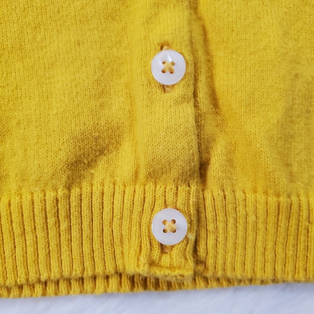 Carter's Yellow Button Up Sweater 💛 - Picture 3 of 7